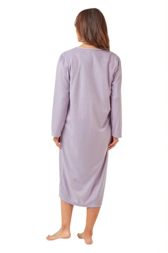 Super Soft Shimmer Fleece Plain Nightdress