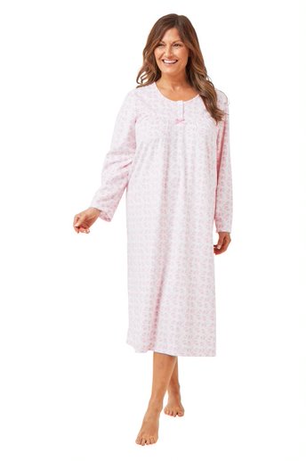 Marlon Soft Touch Floral Patterned Nightdress