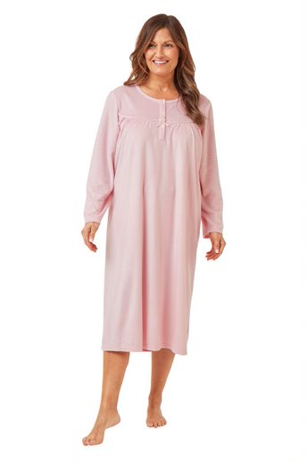 Super Soft Shimmer Fleece Plain Nightdress