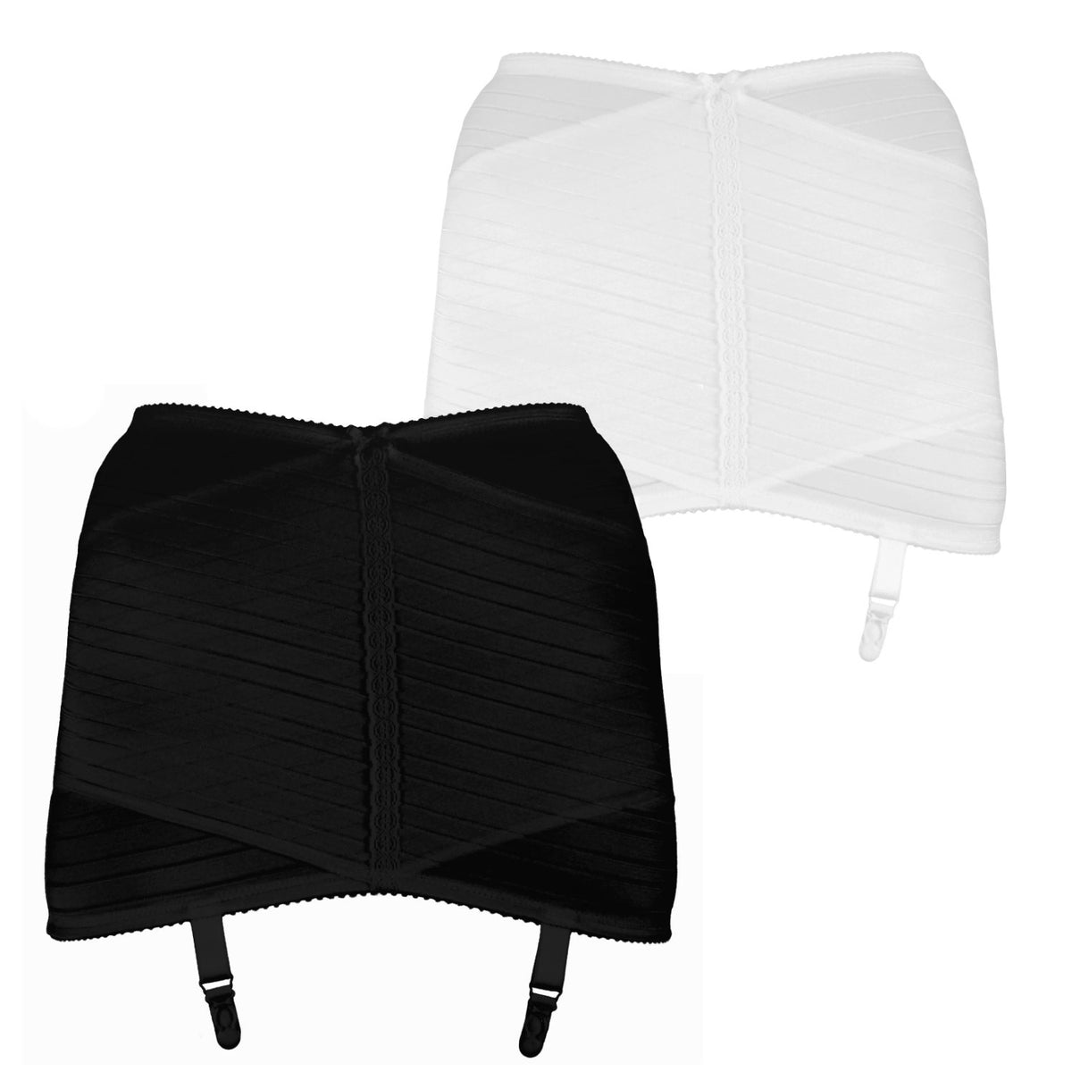 Silhouette Lingerie Open Girdle Shapewear with Garters (XN1) (3