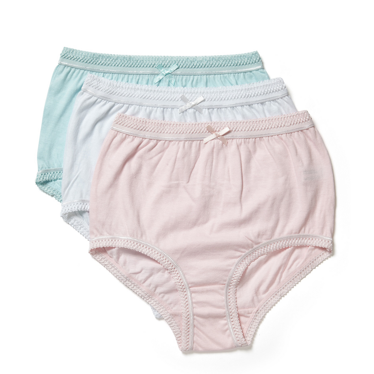 Ladies Underwear Knickers Briefs Underpants 12 Pairs 100% Cotton Maxi Briefs  Womens Assorted Color Nickers Pastel Panties UK Wms-Xxxos